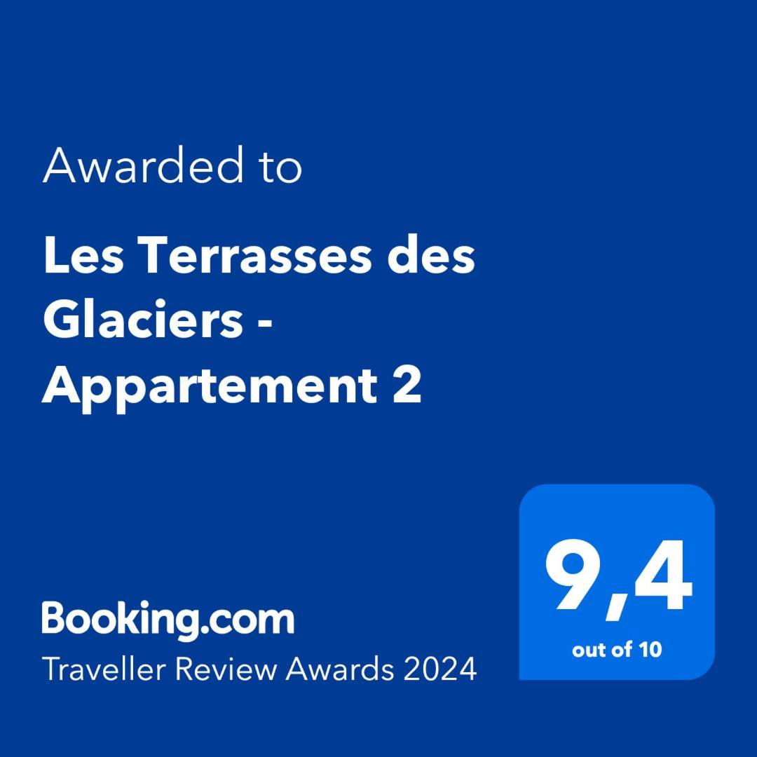 Les Terrasses Des Glaciers - Appartement 2 Chamonix Mont Blanc Exterior foto